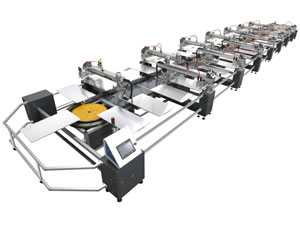 Impressora serigráfica de leito plano automática SPO