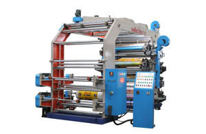 Máquina impressora flexográfica de 8 cores