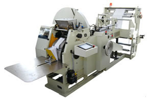Máquina para fabricar sacos de papel de alimentos automática de alta velocidade